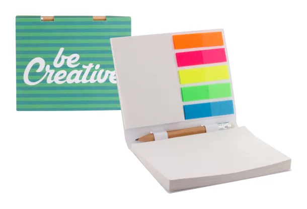 CreaStick Combo Plus custom sticky notepad White