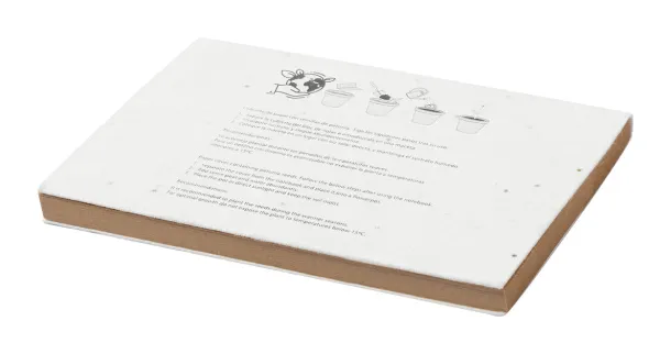 Semeno Note seed paper sticky notepad Natural