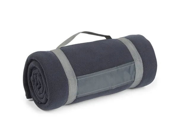 BLANKET Sklopiva deka s trakom za nošenje, 220 g/m2 - EXPLODE Plava