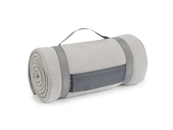 BLANKET Sklopiva deka s trakom za nošenje, 220 g/m2 - EXPLODE Siva