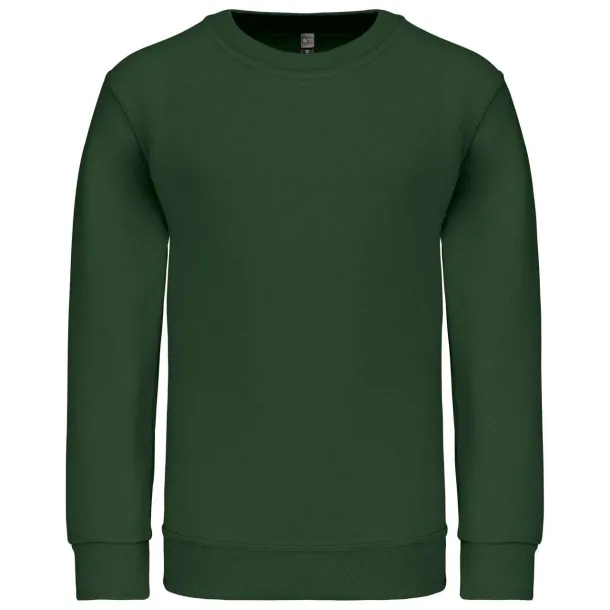  KIDS' CREW NECK SWEATSHIRT - Kariban Šumski zelena