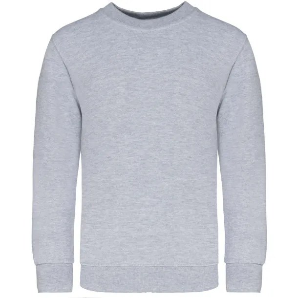  KIDS' CREW NECK SWEATSHIRT - Kariban Oxford Grey