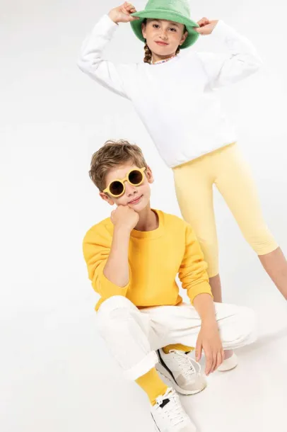  KIDS' CREW NECK SWEATSHIRT - Kariban Yellow