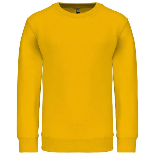  KIDS' CREW NECK SWEATSHIRT - Kariban Yellow