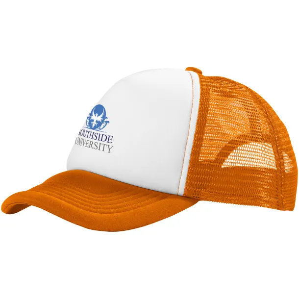 Trucker 5 panel cap - Elevate Essentials Orange