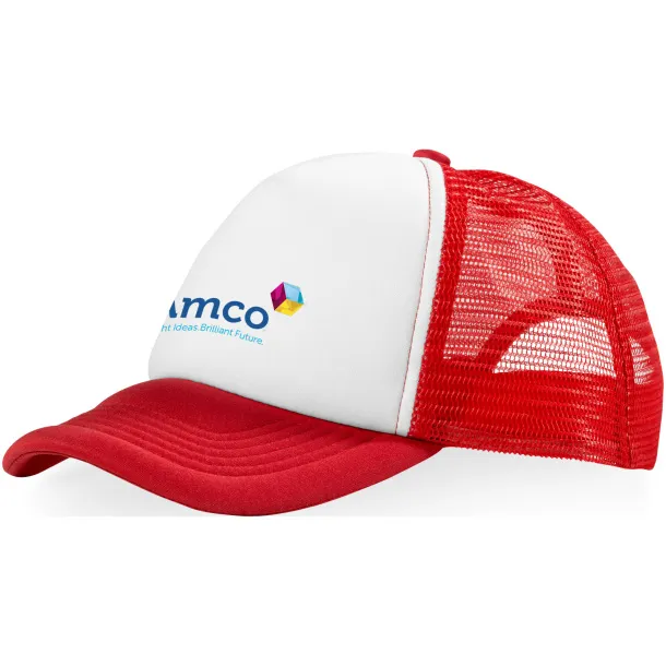 Trucker Šilterica - 5 panela - Elevate Essentials Crvena Bijela