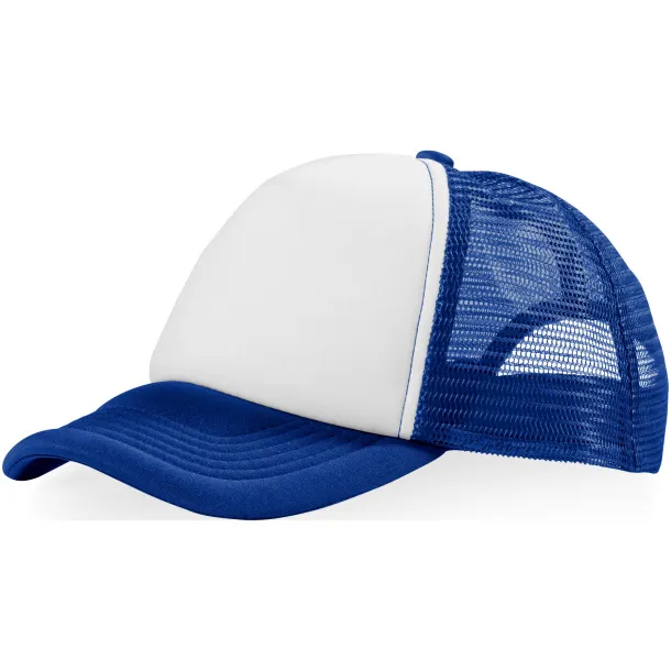 Trucker 5 panel cap - Elevate Essentials Royal blue White