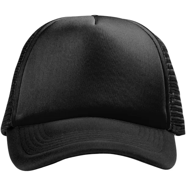 Trucker 5 panel cap - Elevate Essentials Solid black Solid black