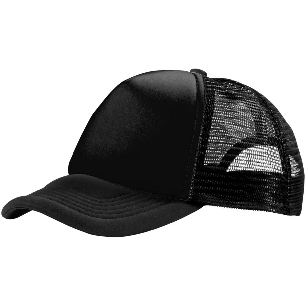 Trucker 5 panel cap - Elevate Essentials Crna Crna