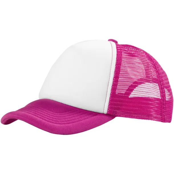 Trucker 5 panel cap - Elevate Essentials Transparent pink