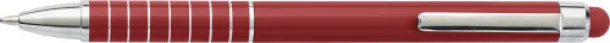 Oliver Aluminium lacquered ballpen  Crvena