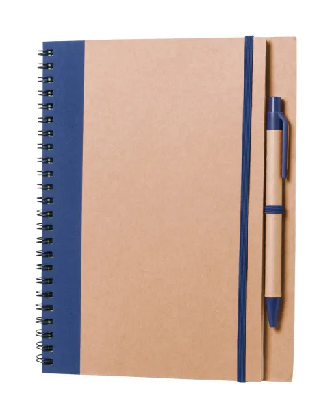 Platanus A5 notebook Dark blue Natural