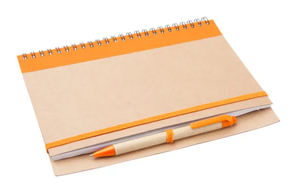 Platanus A5 notebook Orange Natural