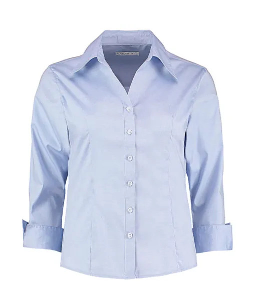  Women's Tailored Fit Premium Oxford 3/4 Shirt - Kustom Kit