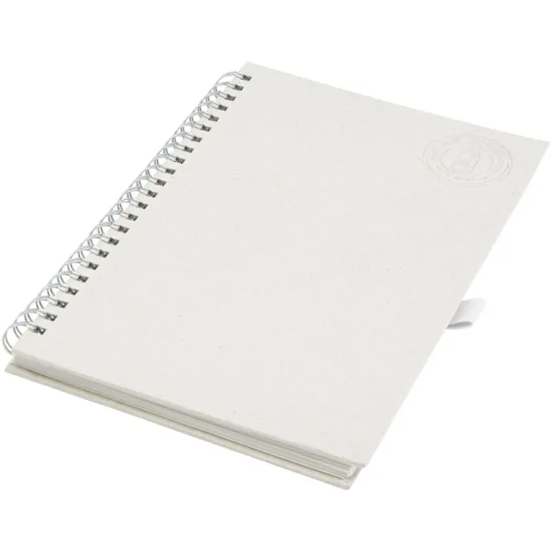 Dairy Dream A5 size reference spiral notebook Ivory white