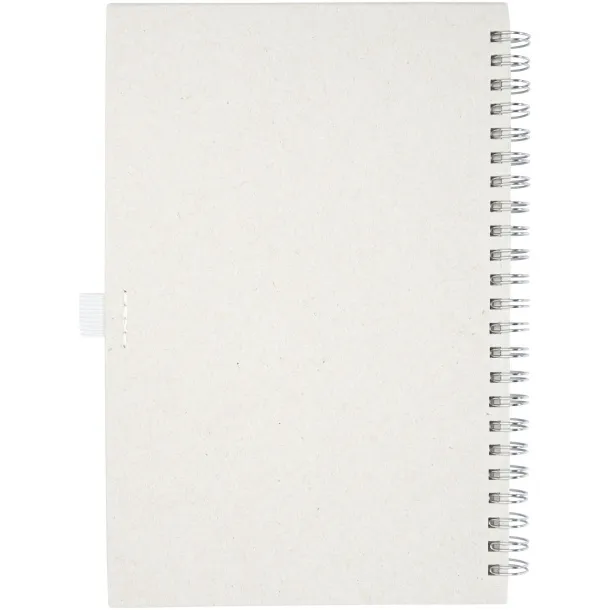 Dairy Dream A5 size reference spiral notebook Ivory white