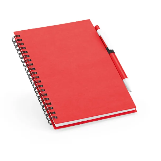 ROTHFUSS B6 Notepad Red