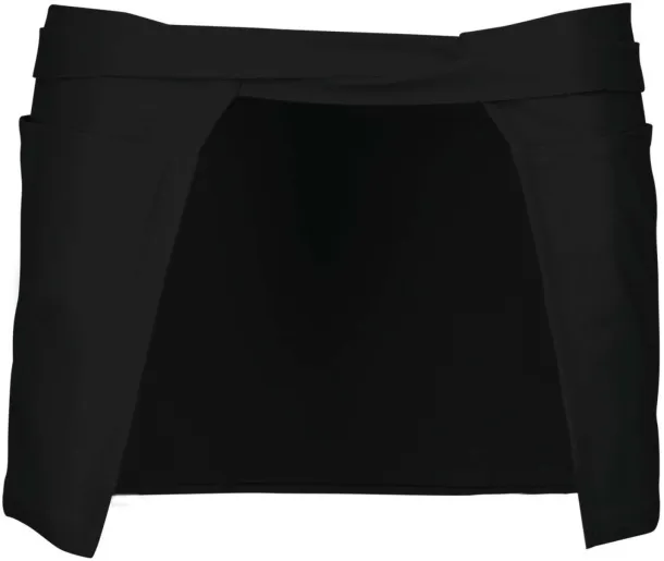  COTTON SHORT APRON - Kariban Black