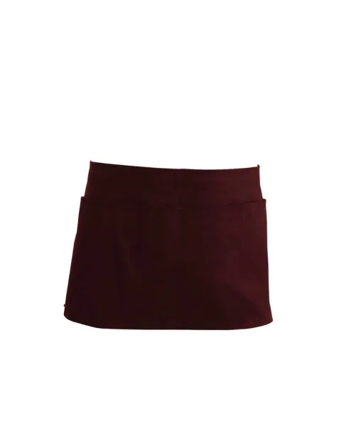  COTTON SHORT APRON - Kariban Wine