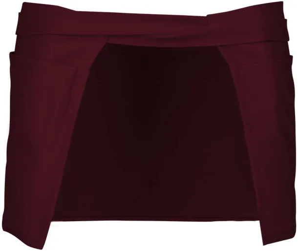  COTTON SHORT APRON - Kariban Wine