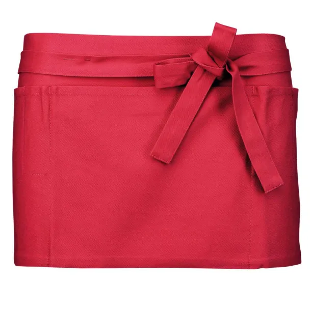  COTTON SHORT APRON - Kariban Red