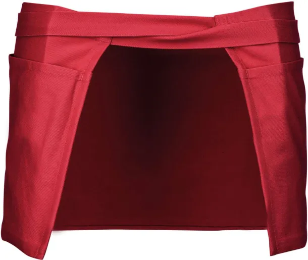  COTTON SHORT APRON - Kariban Red