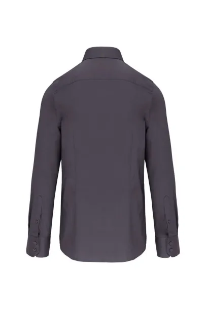  LONG-SLEEVED COTTON/ELASTANE SHIRT - Kariban Cink