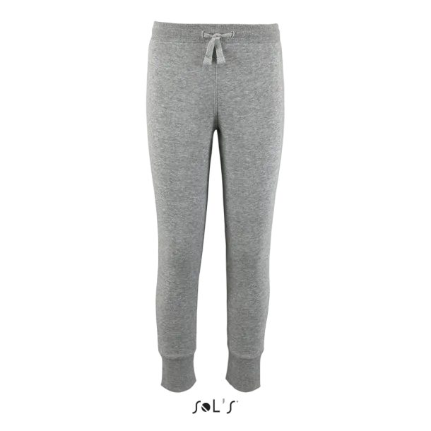 SOL'S JAKE dječja slim fit trenirka - SOL'S Grey Melange