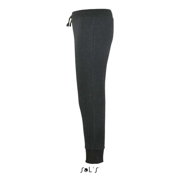 SOL'S JAKE dječja slim fit trenirka - SOL'S Charcoal Melange