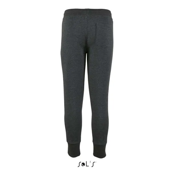 SOL'S JAKE dječja slim fit trenirka - SOL'S Charcoal Melange