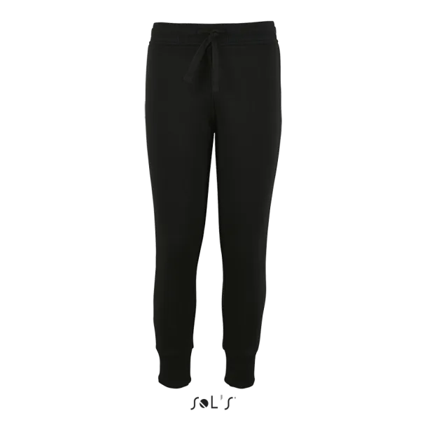 SOL'S JAKE dječja slim fit trenirka - SOL'S Crna