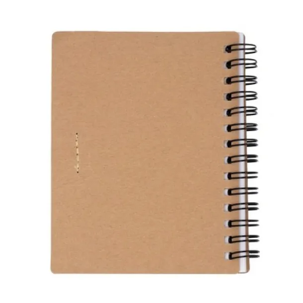  Notebook approx. B7 "smiling face" with ball pen Plava