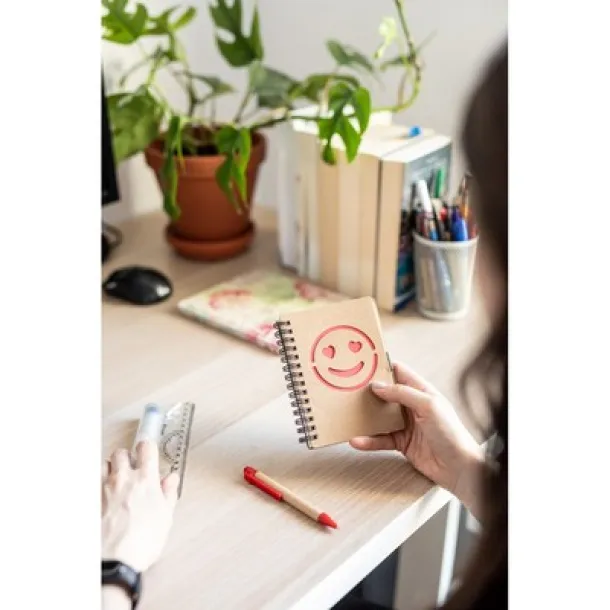  Notes "smješko" cca B7 s kemijskom olovkom Plava