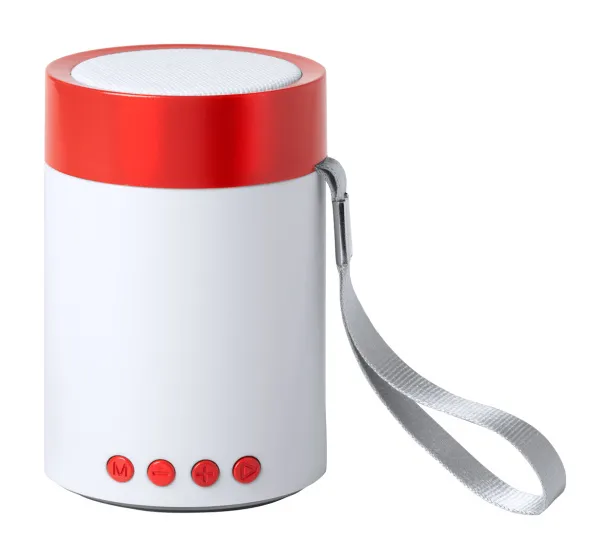 Netpak bluetooth speaker Red White