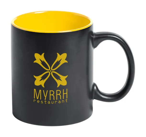 Bavary mug Yellow Black