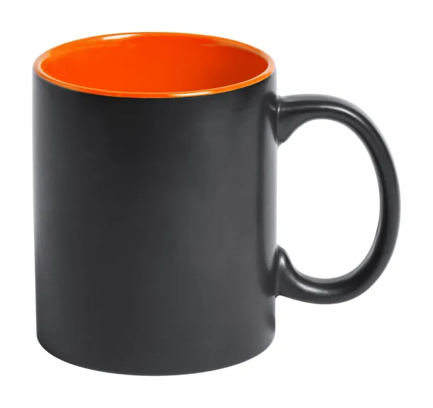 Bavary šalica, 350 ml Narančasta Crna