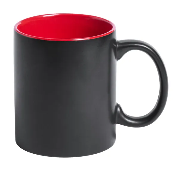 Bavary šalica, 350 ml Crvena Crna