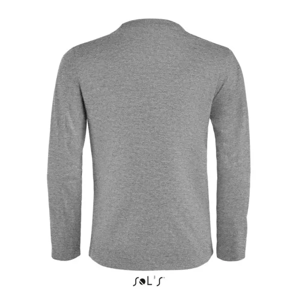  Dječja majica dugih rukava, 190 g/m2 - SOL'S Grey Melange