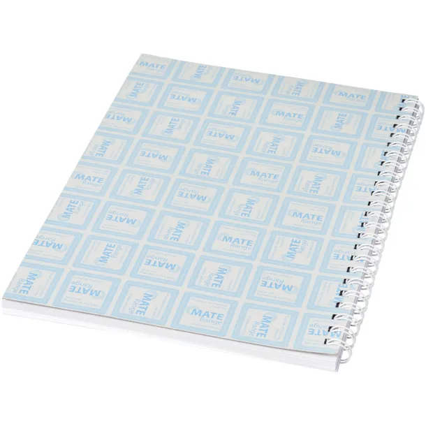 Desk-Mate® wire-o A4 notebook - Unbranded White