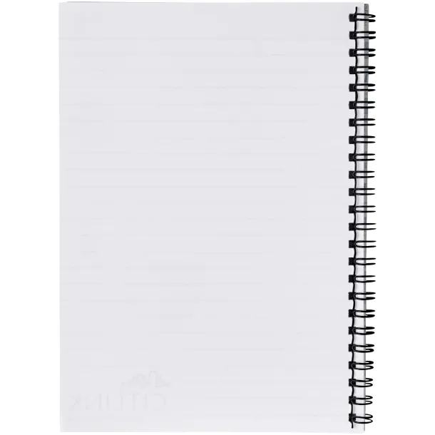 Desk-Mate® wire-o A4 notebook - Unbranded White Solid black