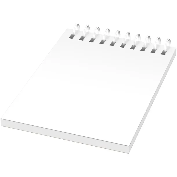 Desk-Mate® wire-o A7 notebook - Unbranded White