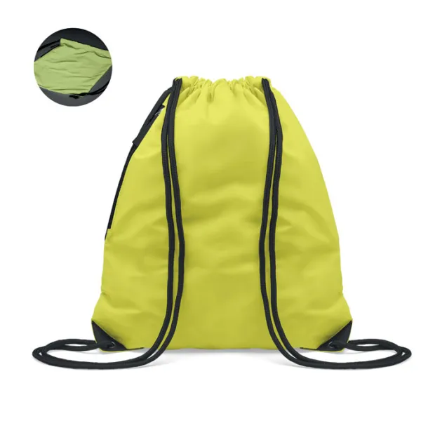 SHOOP BRIGHT Brightning drawstring bag Yellow