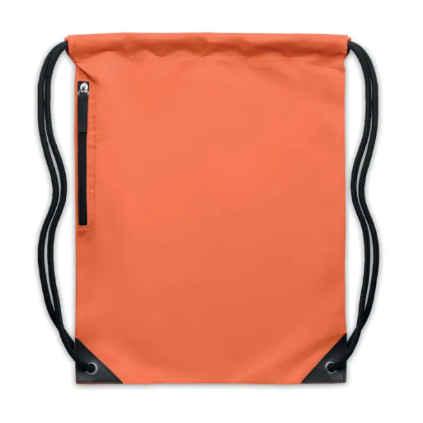 SHOOP BRIGHT Brightning drawstring bag Orange