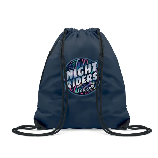 SHOOP BRIGHT Brightning drawstring bag Blue