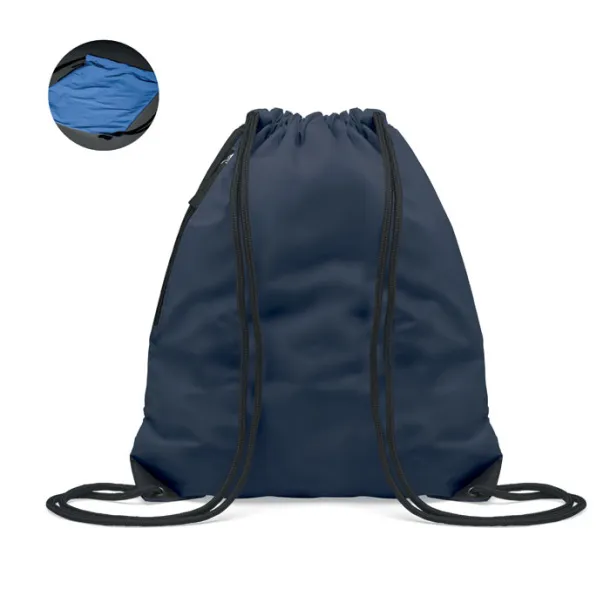 SHOOP BRIGHT Brightning drawstring bag Blue