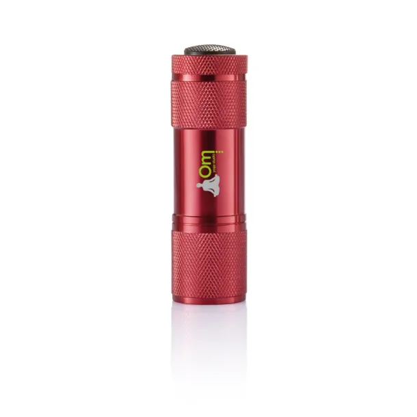  Quattro aluminium torch - XD Collection Red 