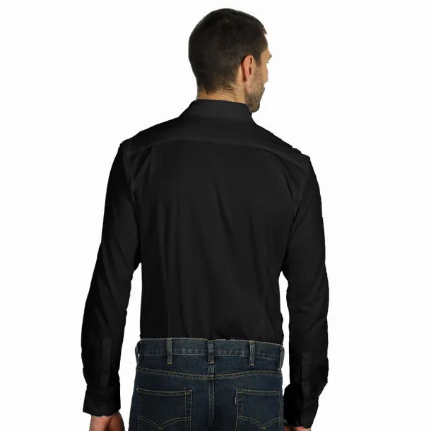 BOND LSL Men's long sleeve shirt - EXPLODE Black