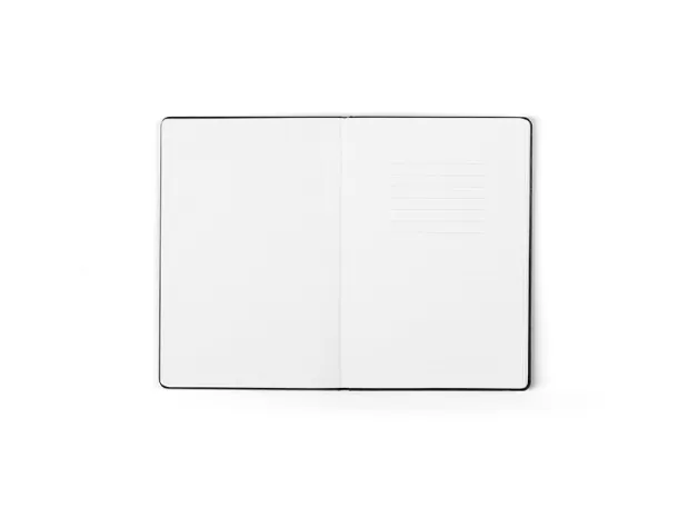 NOTE MINI Notes s elastičnom trakom, A6 Crna