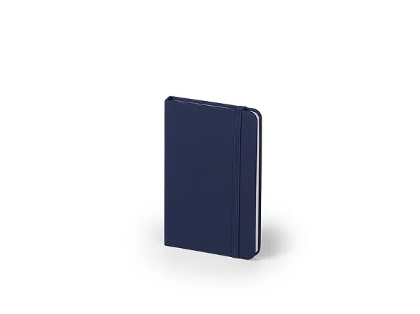 NOTE MINI notebook A6 with elastic closure Blue