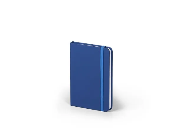 NOTE MINI notebook A6 with elastic closure Royal blue